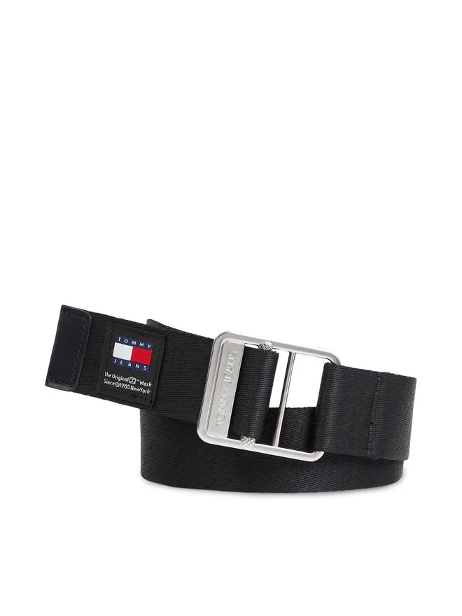 Tommy Jeans Ζώνη Ανδρική · Μαύρο