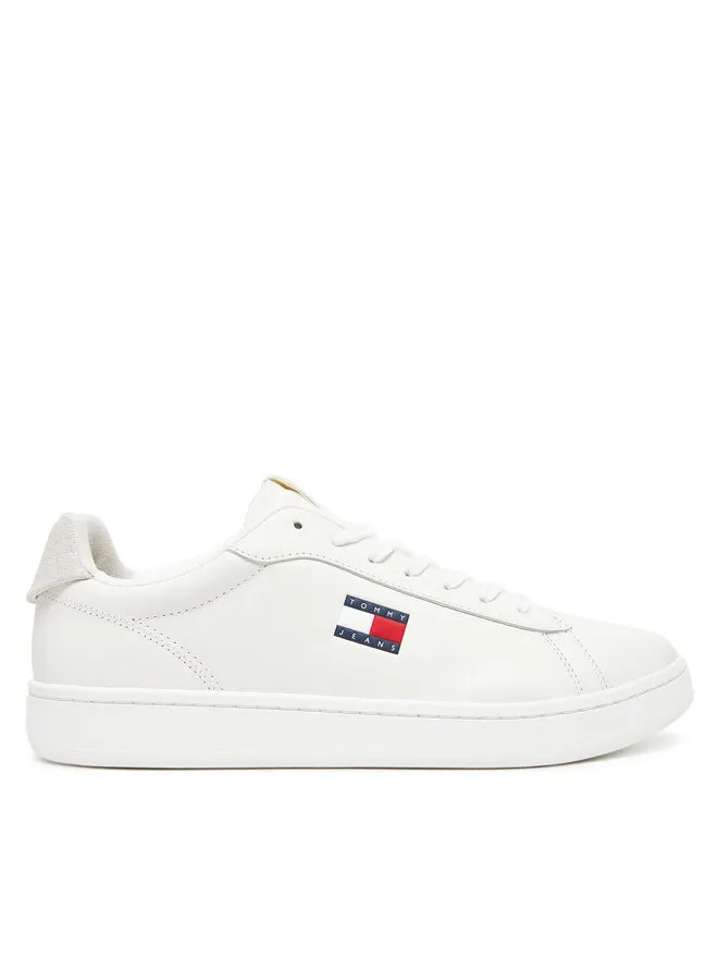 Tommy Jeans Αθλητικά · Εκρού