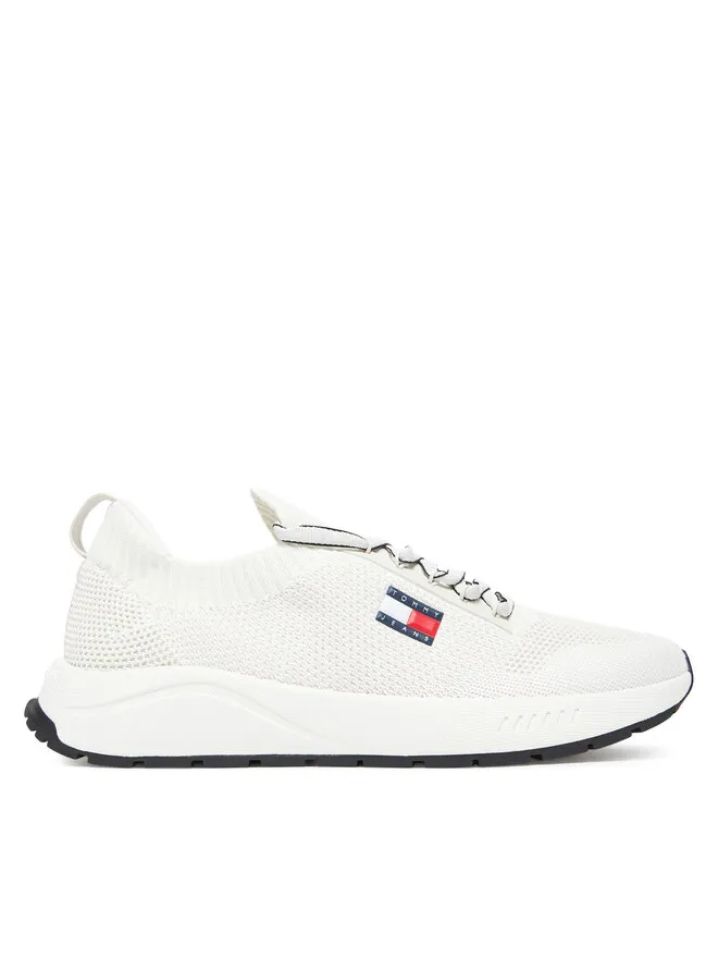 Tommy Jeans Αθλητικά · Εκρού