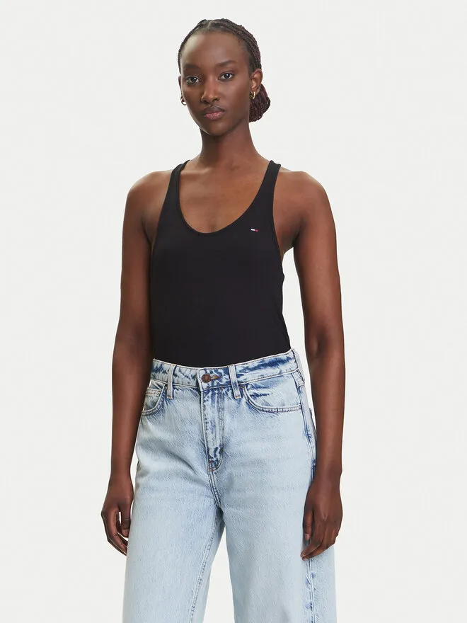 Tommy Jeans Τοπ · Μαύρο