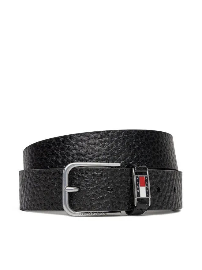 Tommy Jeans Ζώνη Ανδρική · Μαύρο