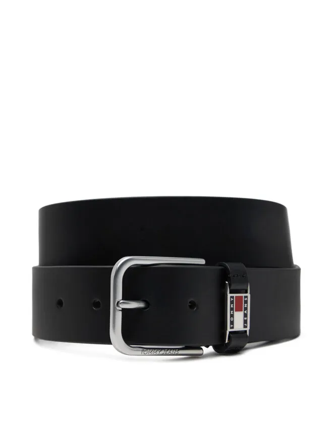 Tommy Jeans Ζώνη Ανδρική · Μαύρο