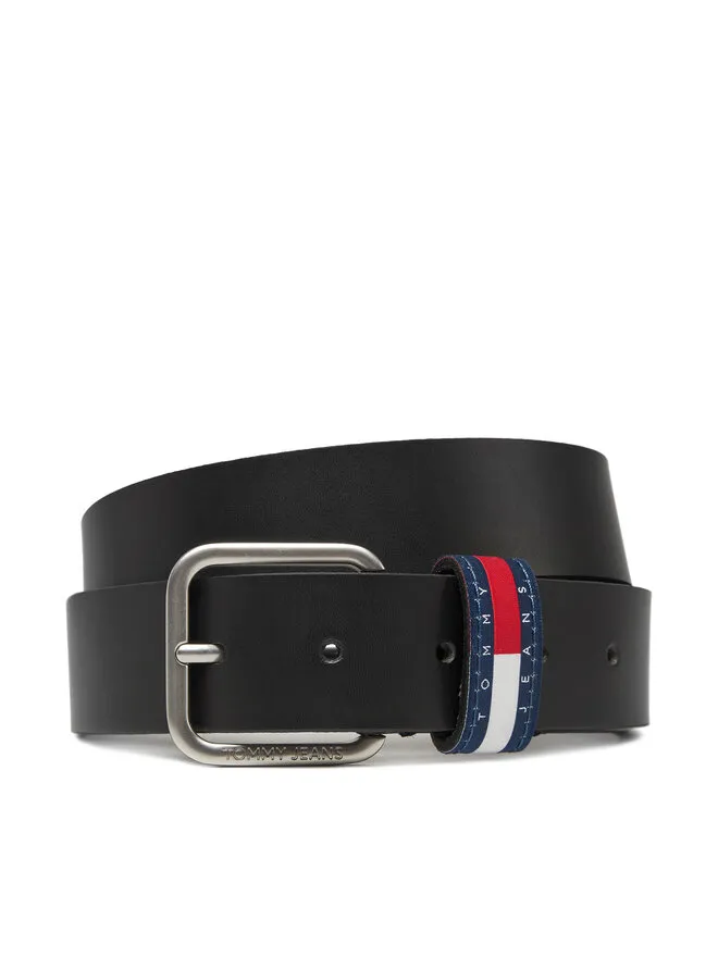 Tommy Jeans Ζώνη Ανδρική · Μαύρο