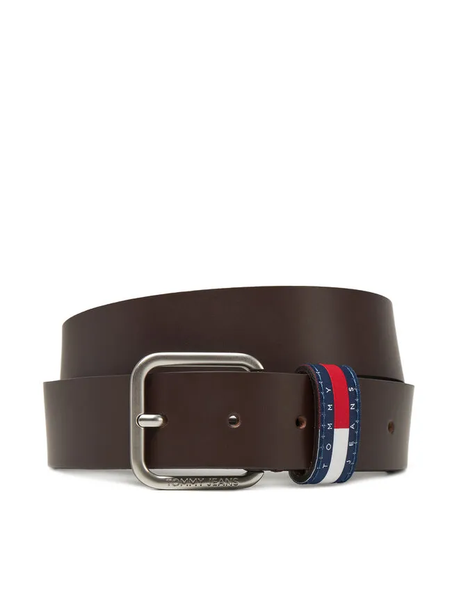 Tommy Jeans Ζώνη Ανδρική · Καφέ