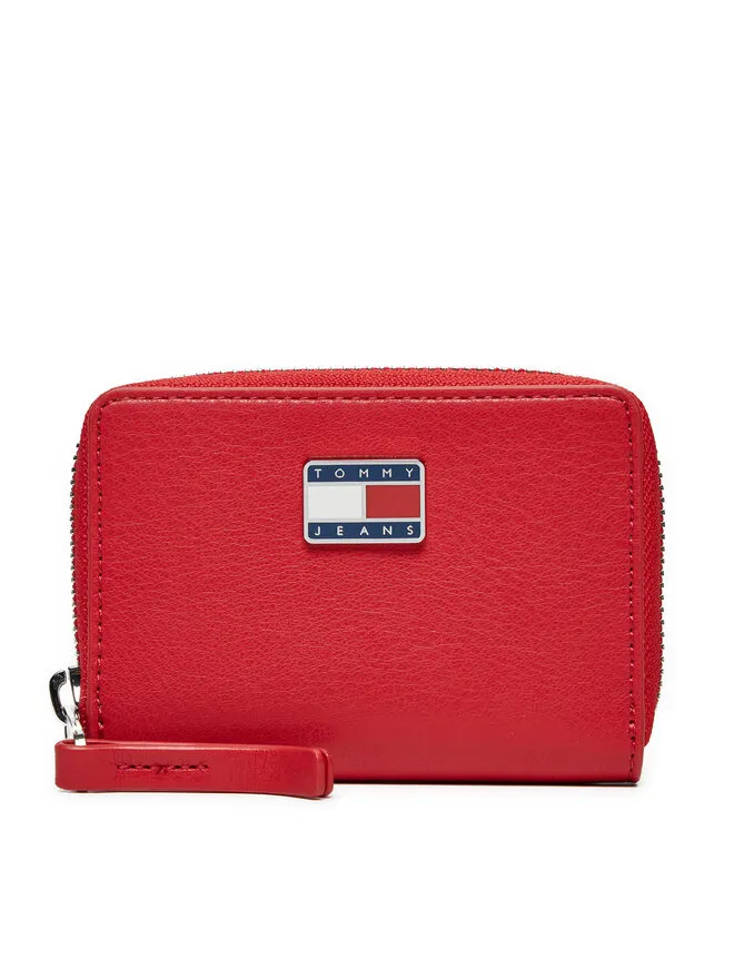 Tommy Jeans Μικρό Πορτοφόλι Γυναικείο · Κόκκινο