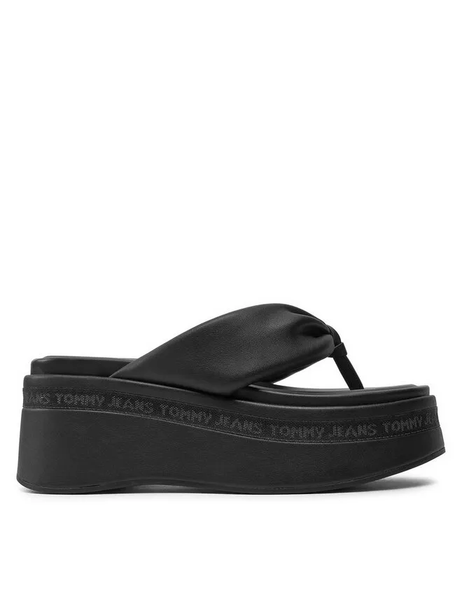 Tommy Jeans Σαγιονάρες · Μαύρο
