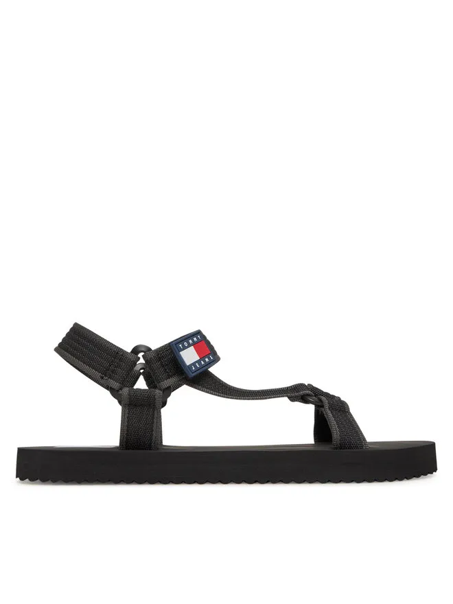 Tommy Jeans Σανδάλια · Μαύρο