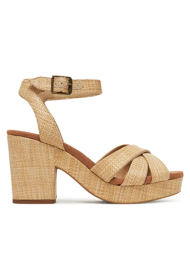 Toms Σανδάλια · Μπεζ · 9 cm