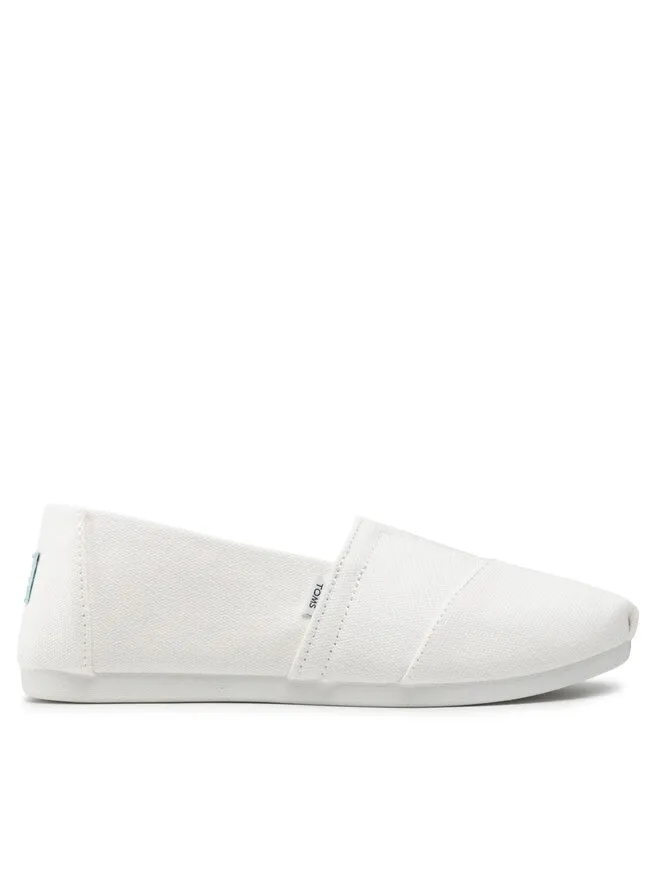 Toms Πάνινα παπούτσια · Λευκό