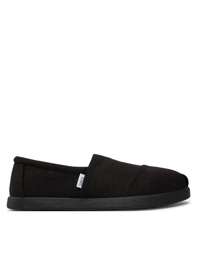 Toms Πάνινα παπούτσια · Μαύρο