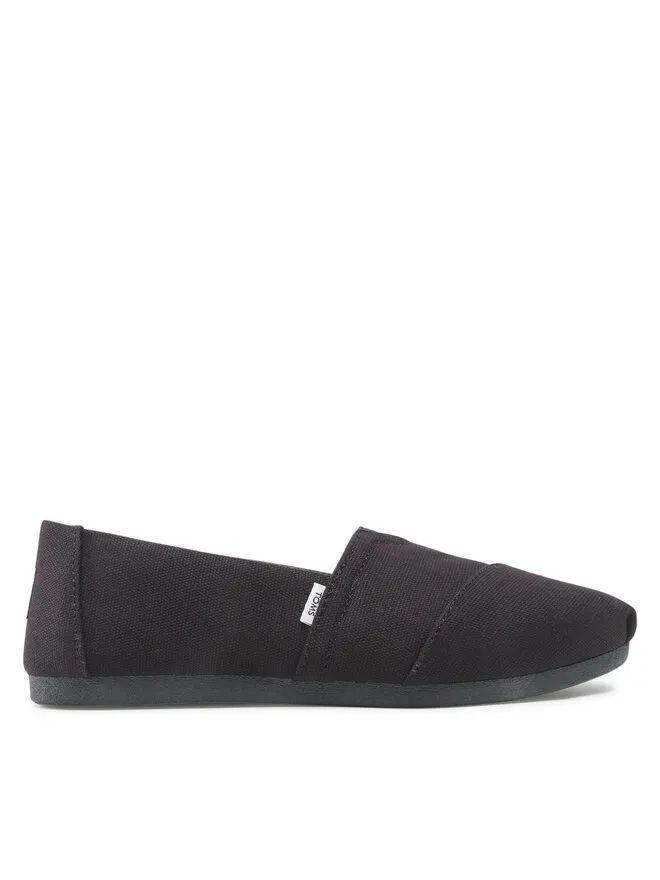 Toms Πάνινα παπούτσια · Μαύρο