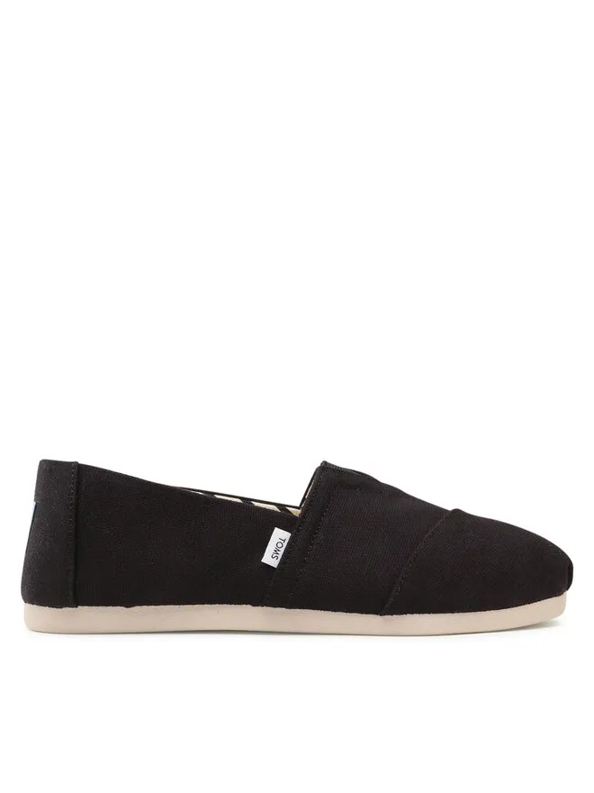 Toms Πάνινα παπούτσια · Μαύρο