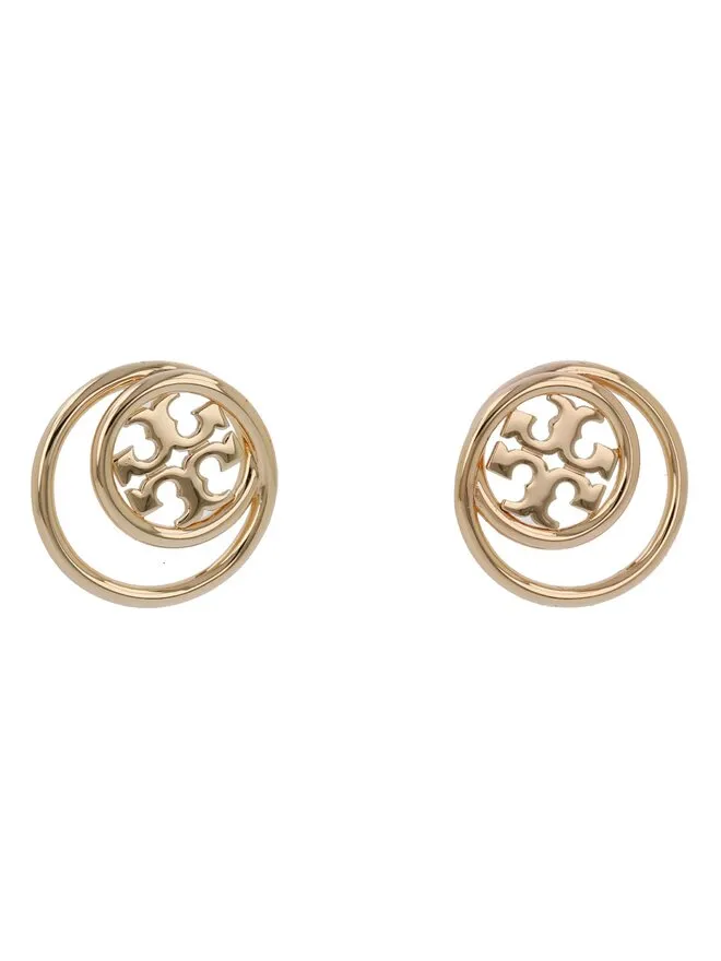 Tory Burch Σκουλαρίκια · Χρυσό · Επιμεταλλωμένος ορείχαλκος