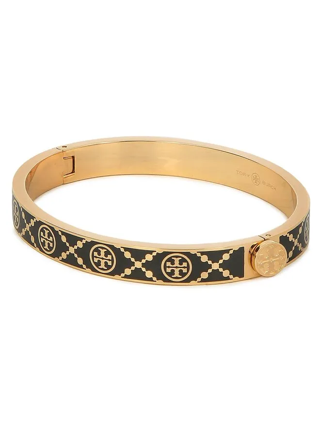 Tory Burch Βραχιόλι · Μαύρο · Σνοξείδωτος χάλυβας