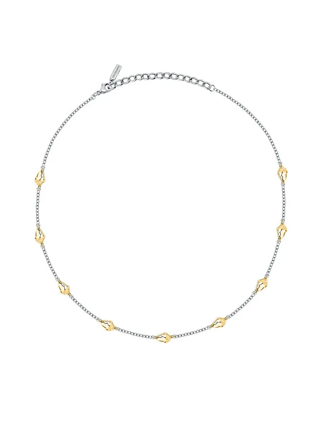 Trussardi Κολιέ · Ασημί · Σνοξείδωτος χάλυβας