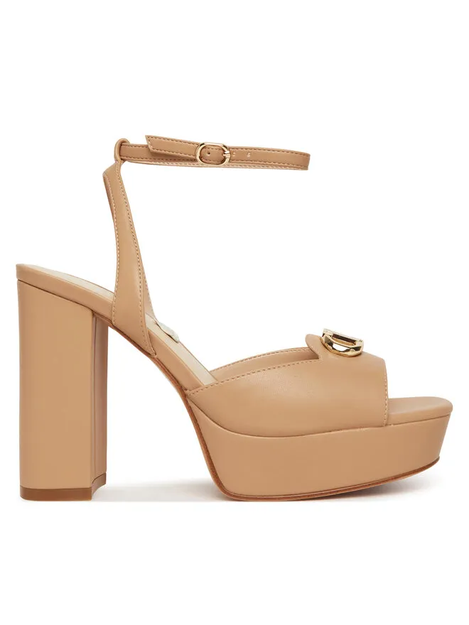 TWINSET Σανδάλια · Καφέ · 12 cm