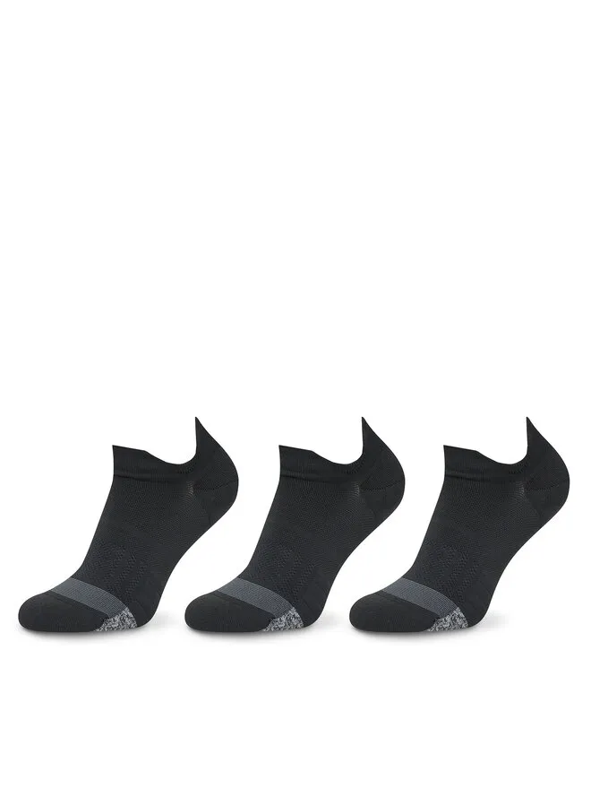 Under Armour Σετ 3 ζευγάρια κοντές κάλτσες unisex · Μαύρο