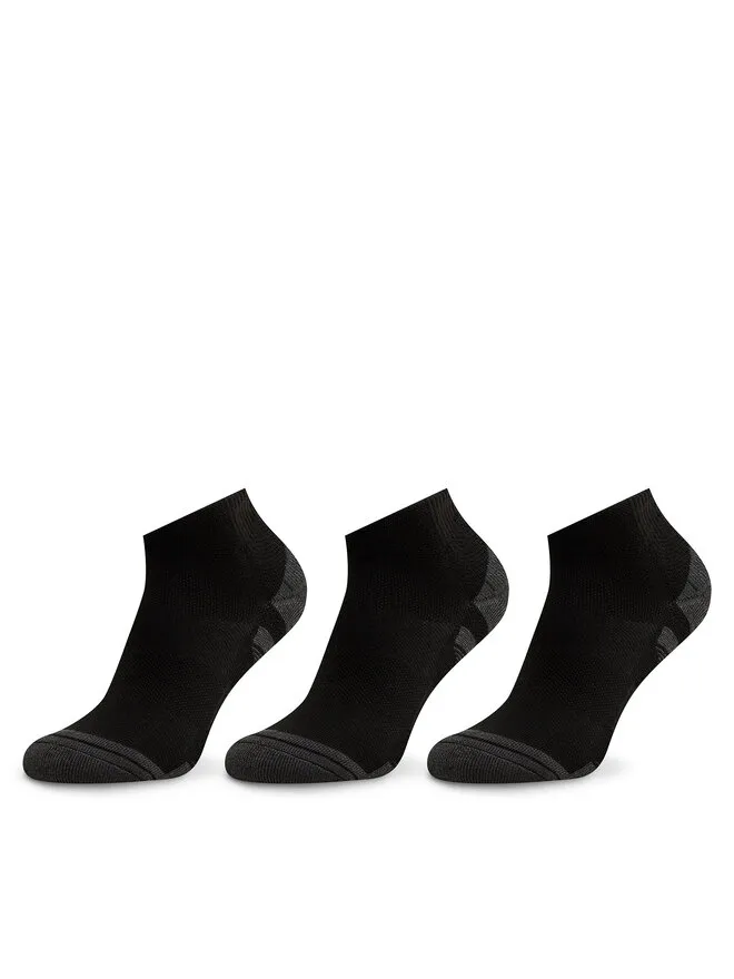 Under Armour Σετ 3 ζευγάρια κοντές κάλτσες unisex · Μαύρο