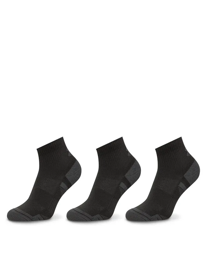 Under Armour Σετ 3 ζευγάρια ψηλές κάλτσες unisex · Μαύρο