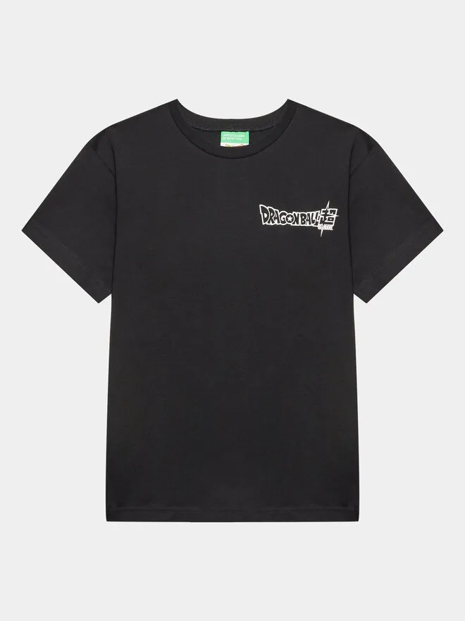 United Colors Of Benetton T-Shirt · Dragon Ball · Μαύρο
