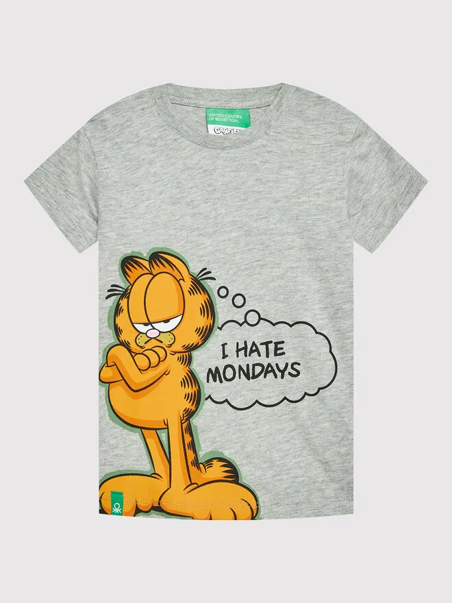 T-Shirt · Garfield · Γκρι