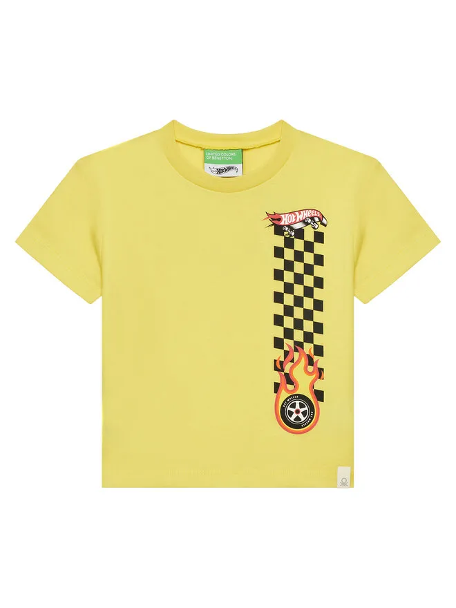 United Colors Of Benetton T-Shirt · Hot Wheels · Πράσινο