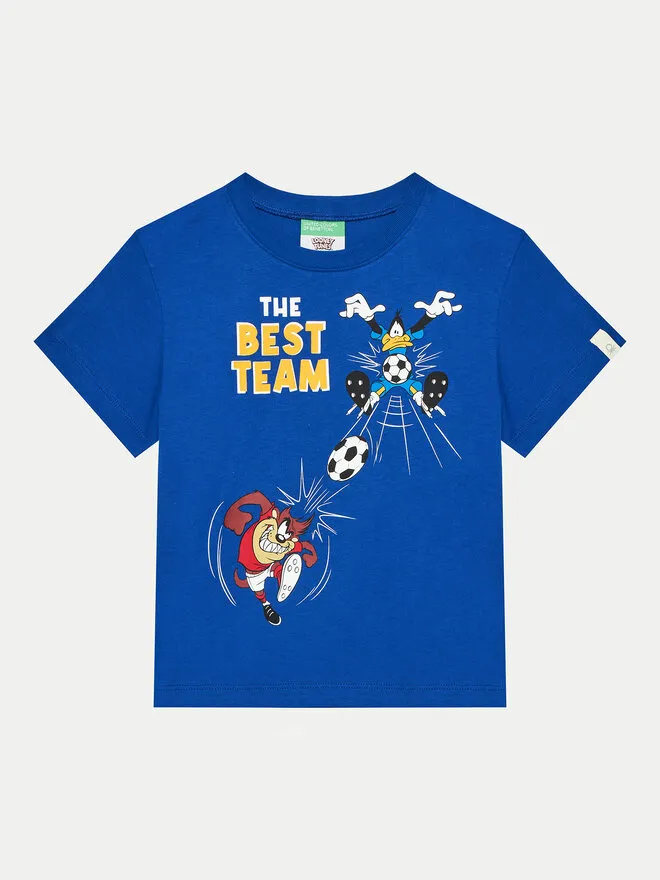 United Colors Of Benetton T-Shirt · Looney Tunes · Μπλε