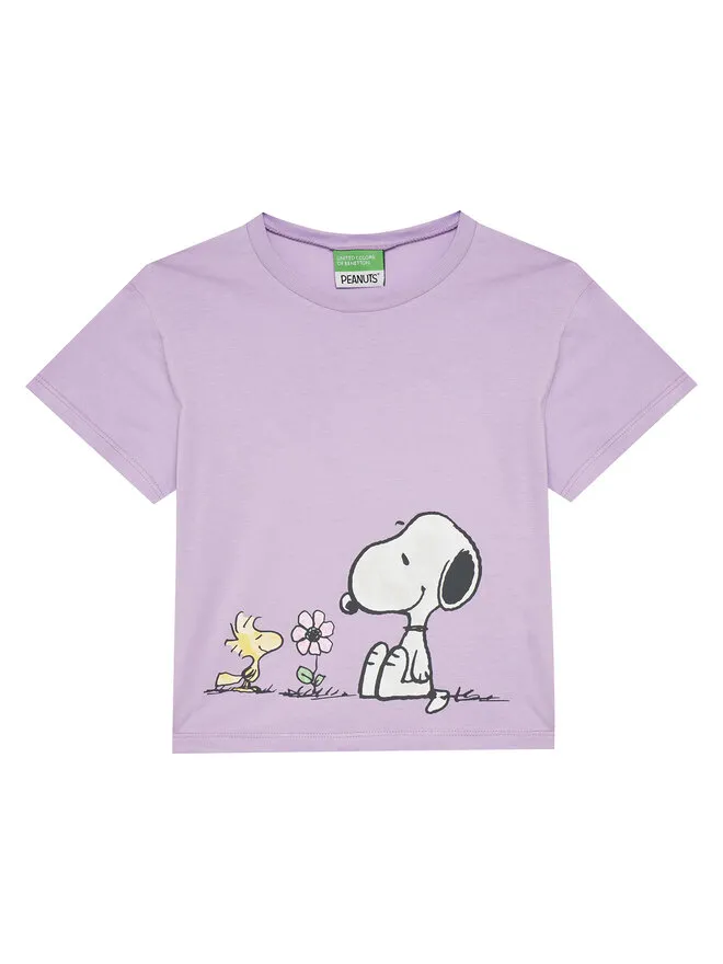 T-Shirt · Snoopy · Μωβ