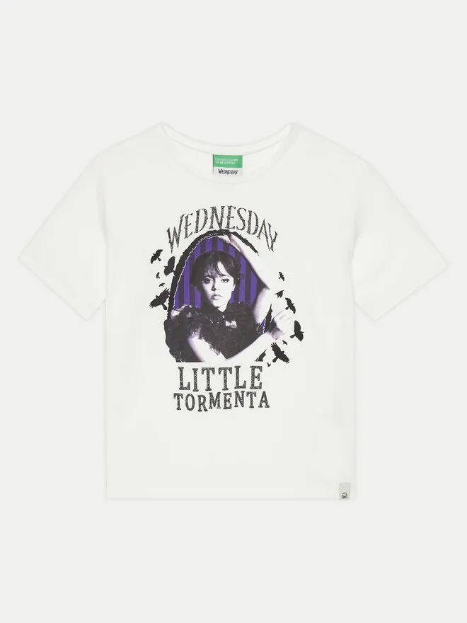 T-Shirt · Wednesday · Λευκό