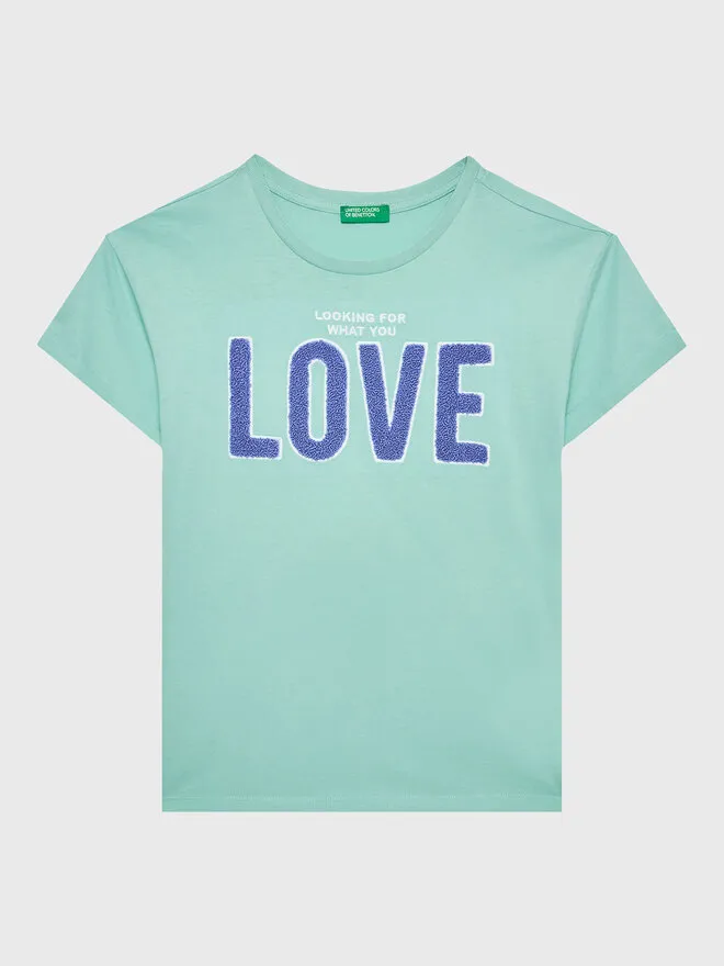 United Colors Of Benetton T-Shirt · Πράσινο