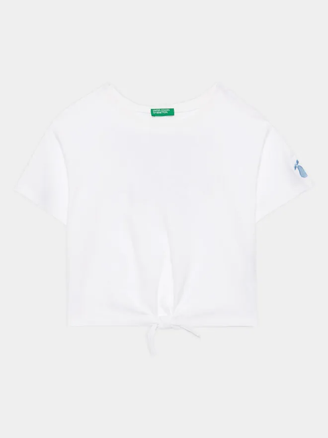 United Colors Of Benetton T-Shirt · Λευκό