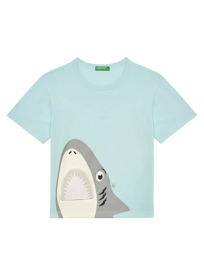 United Colors Of Benetton T-Shirt · Μπλε