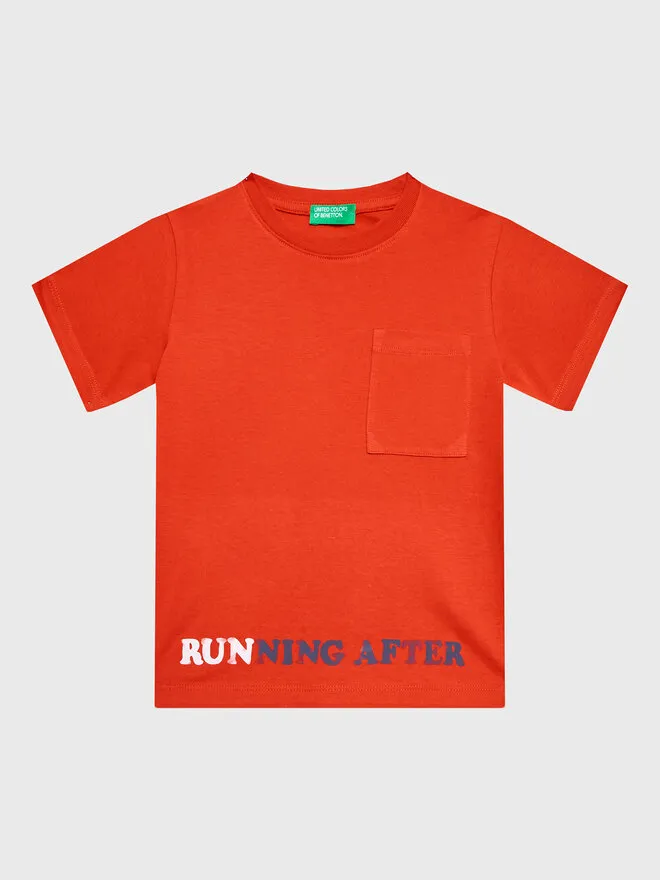 United Colors Of Benetton T-Shirt · Κόκκινο