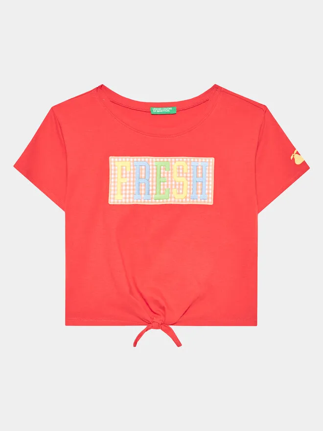 United Colors Of Benetton T-Shirt · Κόκκινο