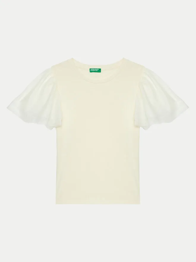 T-Shirt · Εκρού