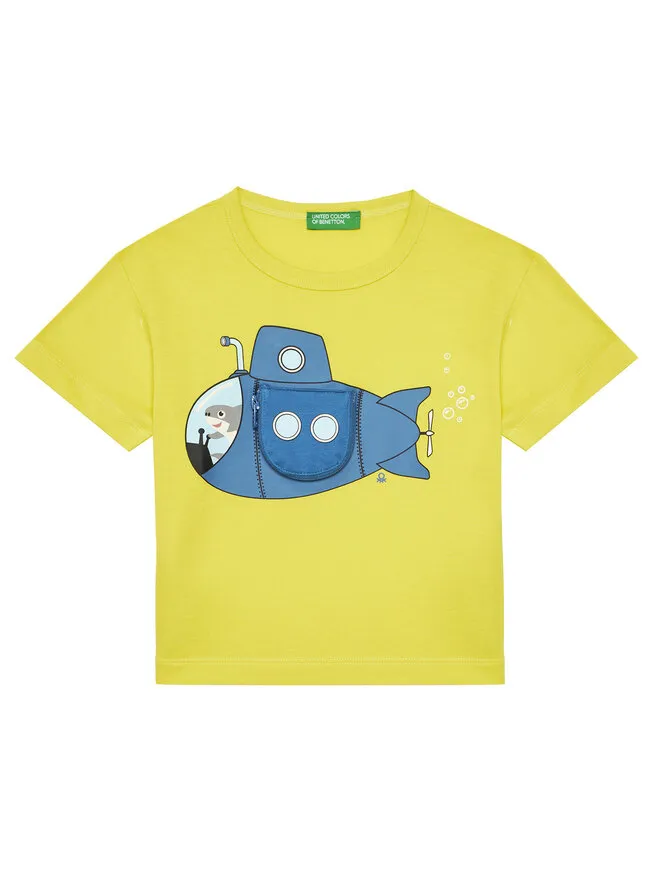 T-Shirt · Κίτρινο