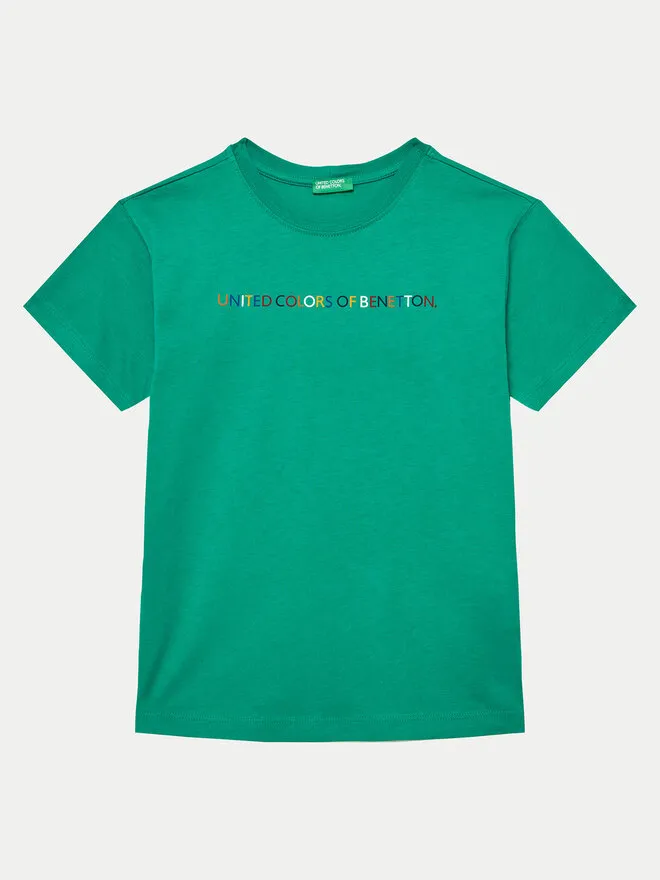 United Colors Of Benetton T-Shirt · Πράσινο