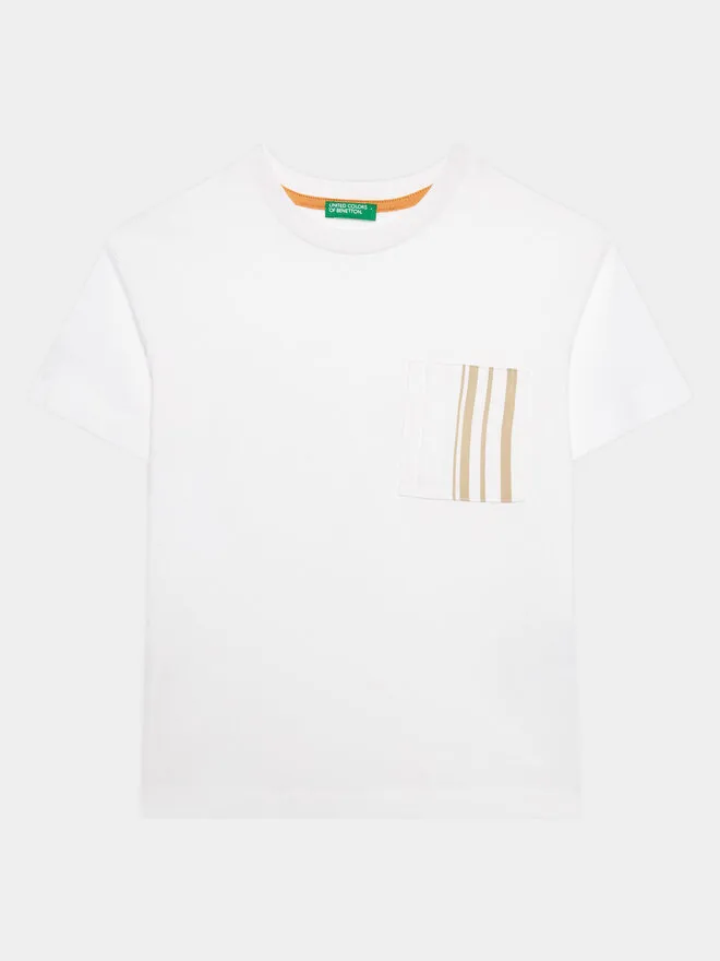 United Colors Of Benetton T-Shirt · Λευκό