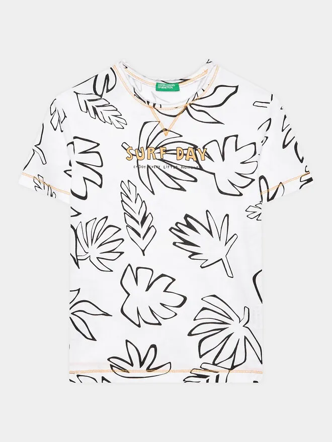 United Colors Of Benetton T-Shirt · Λευκό