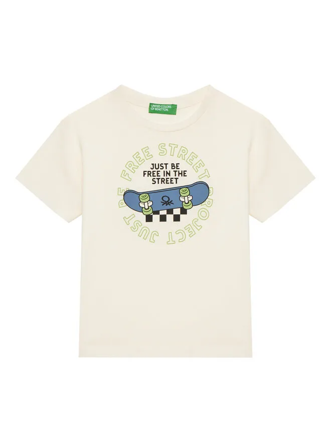 T-Shirt · Μπεζ