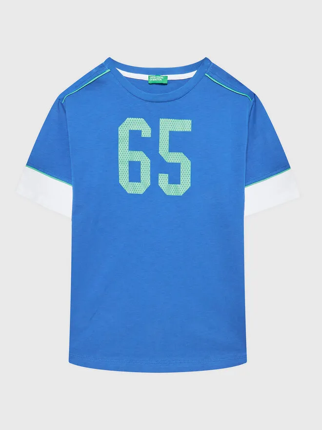 United Colors Of Benetton T-Shirt · Μπλε