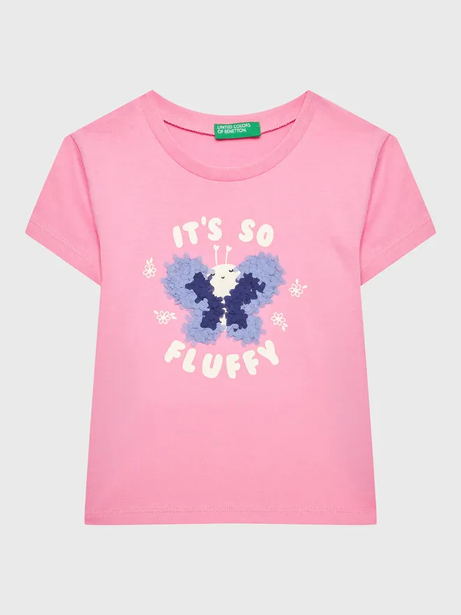 United Colors Of Benetton T-Shirt · Ροζ