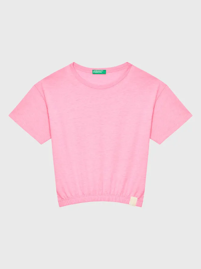 United Colors Of Benetton T-Shirt · Ροζ