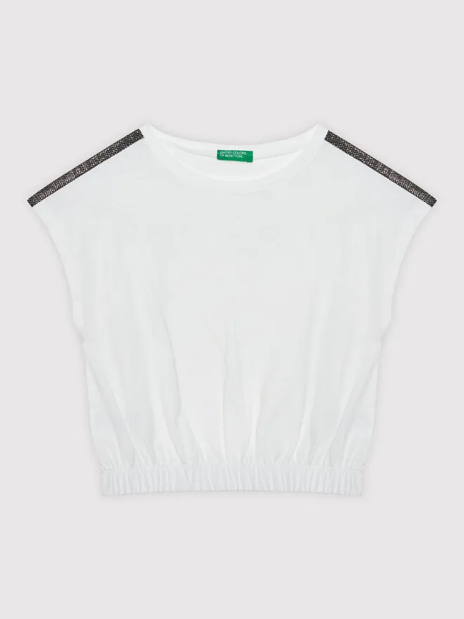 United Colors Of Benetton T-Shirt · Λευκό