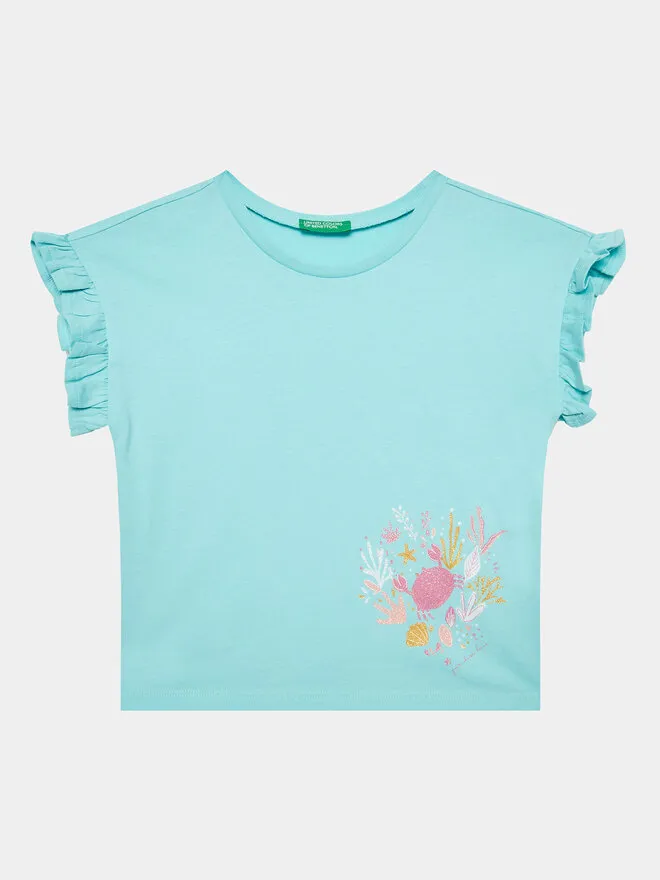 United Colors Of Benetton T-Shirt · Μπλε