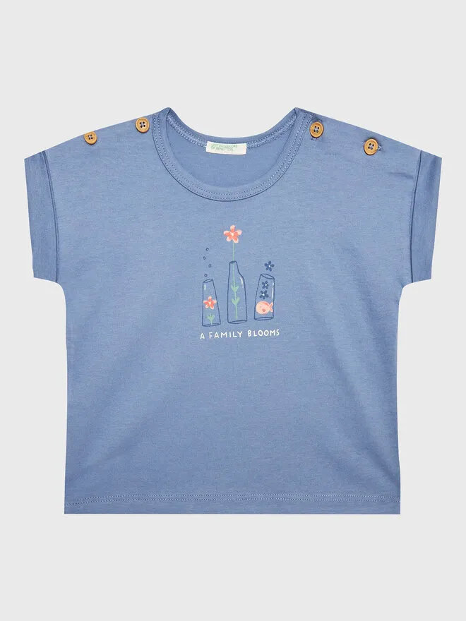 United Colors Of Benetton T-Shirt · Μπλε
