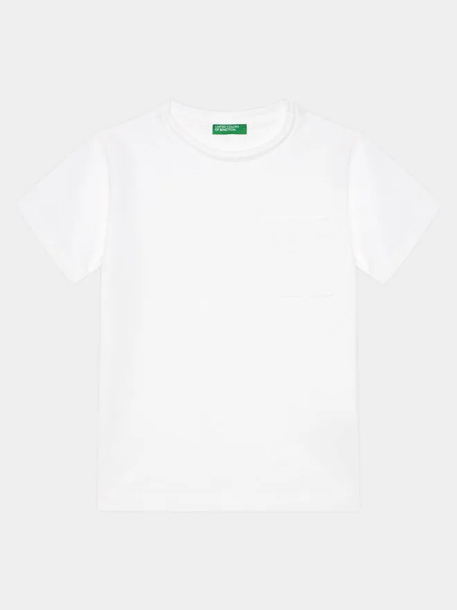 United Colors Of Benetton T-Shirt · Λευκό