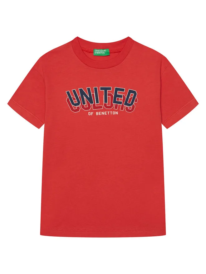 United Colors Of Benetton T-Shirt · Κόκκινο