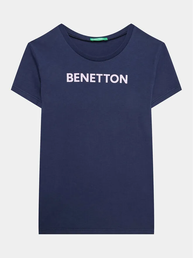United Colors Of Benetton T-Shirt · Σκούρο μπλε
