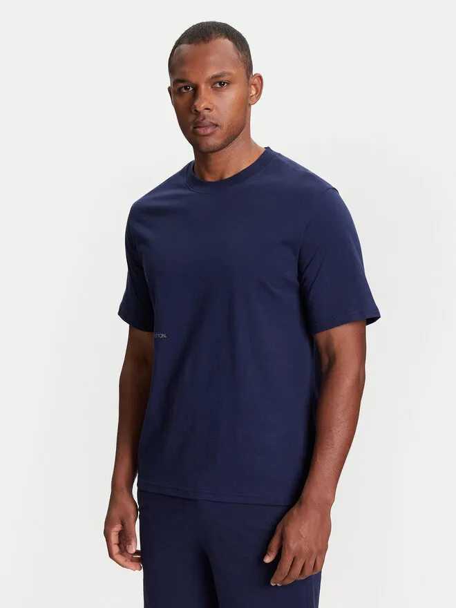 United Colors Of Benetton T-Shirt · Σκούρο μπλε